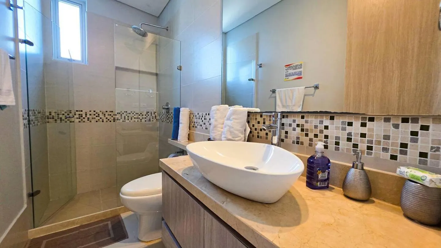 Oceanview Suite With Two Pools, Gym & Guest Access Cartagena  Apartment