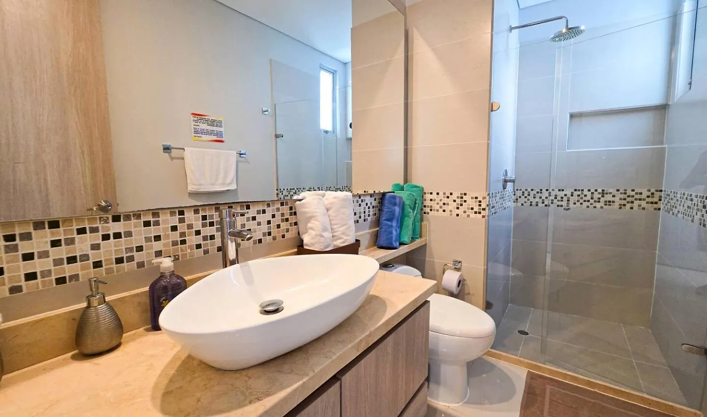 Oceanview Suite With Two Pools, Gym & Guest Access Cartagena  0*,  Kolumbien